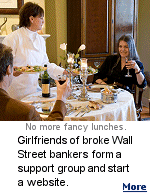 Out of work Wall Street brokers should form a support group and start a website to look for women who aren't so shallow.